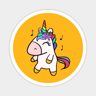 Musical Unicorn Magnet